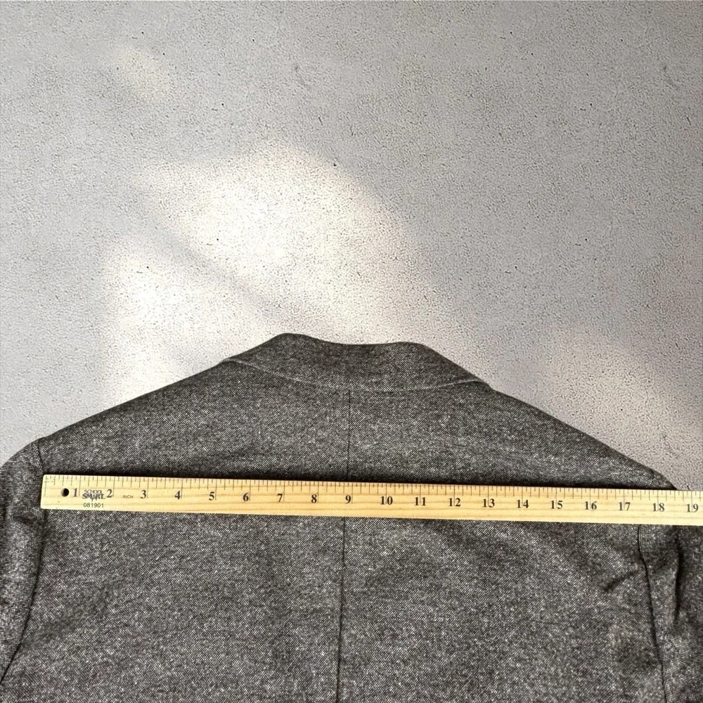 Banana Republic Donegal Blazer 42R Brown Marzotto Havana Wool Tailored Slim Fit